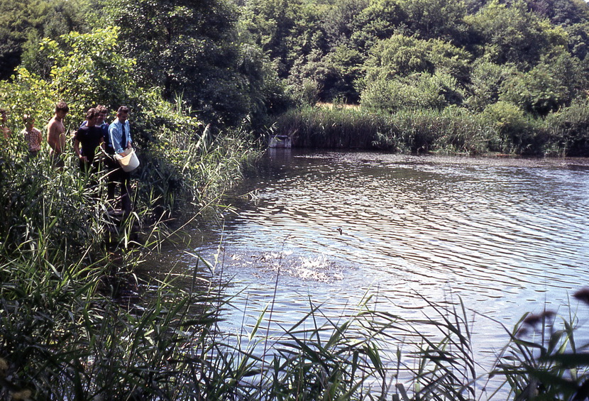 1980 xx xx Fr Feuerwehr Grillen Jochens Teich008