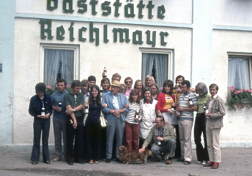 1972 Landjugend Fahrt ins Blaue Zuhause Mnchen 72 mit Finnen Grenze Zicherieusw001 23