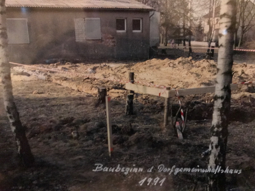 1991 Bau Dorfgemeinschaftshaus