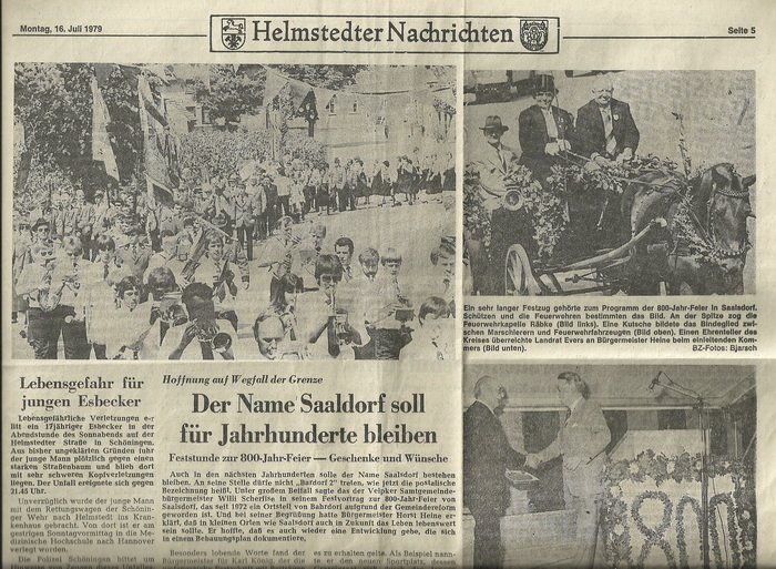 1979 800 Jahre Saalsdorf 1neu