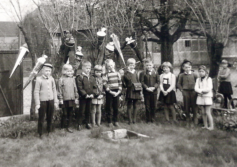 1965 Einschulung Sibylle1