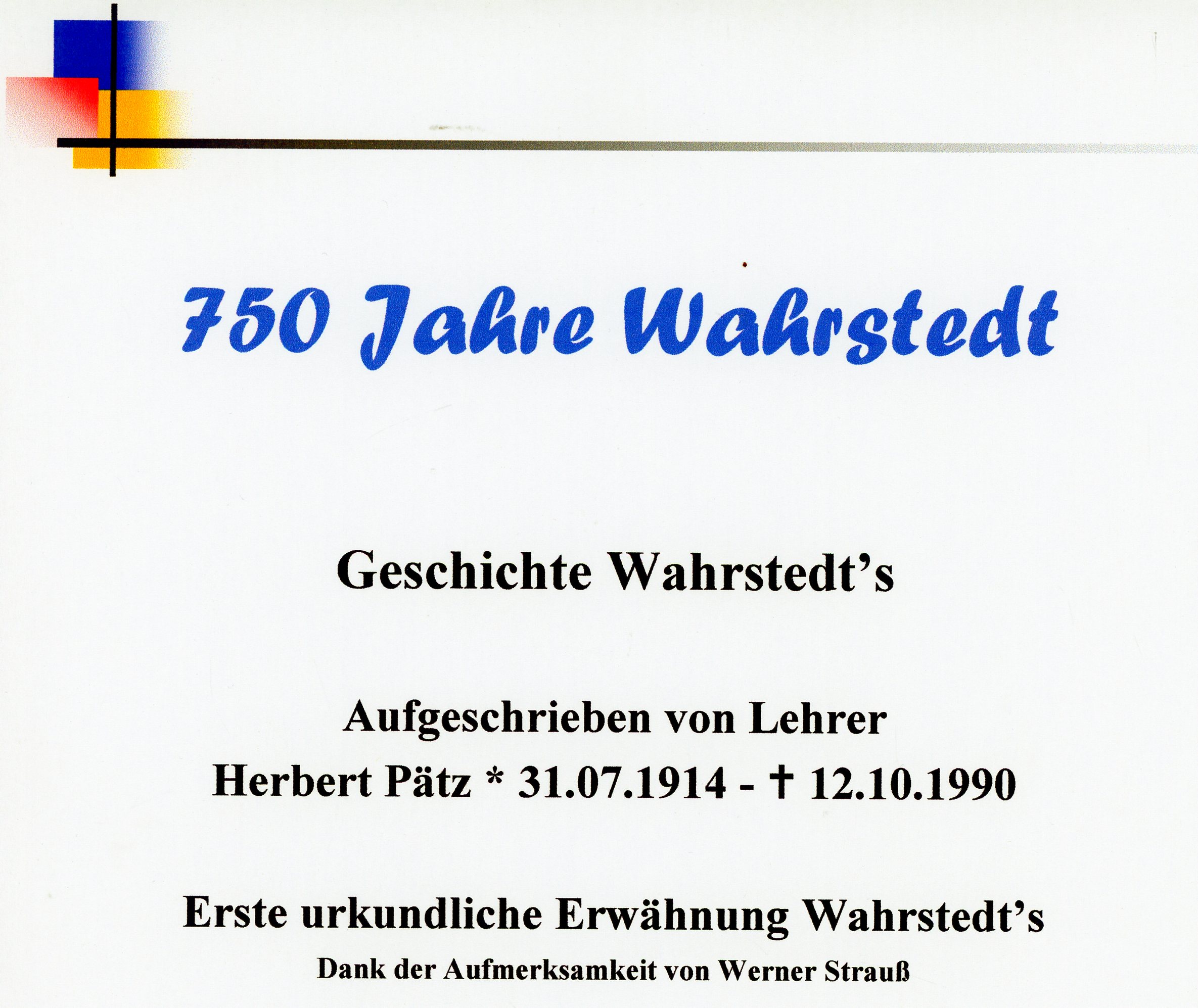 Geschichte Wahrstedts001